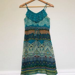 Patrons of Peace Boho Mini Dress